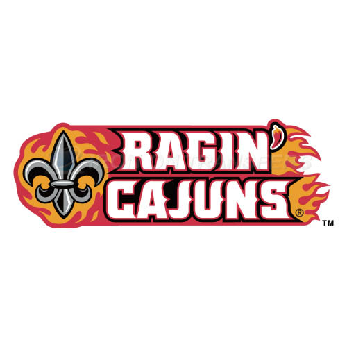 Louisiana Ragin Cajuns Iron-on Stickers (Heat Transfers)NO.4841